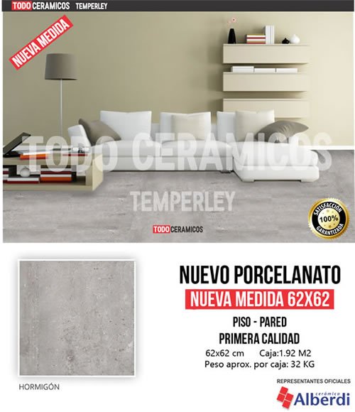 Producto TODO CERAMICOS - TEMPERLEY
